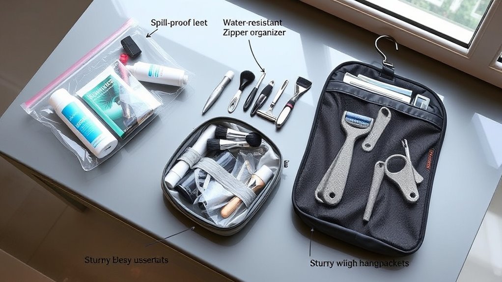 size durability accessibility organization