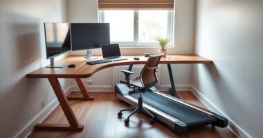 smart treadmill desk setups
