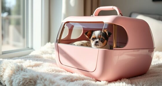 stylish and comfortable pet carriers