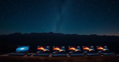 top astronomy laptops long battery
