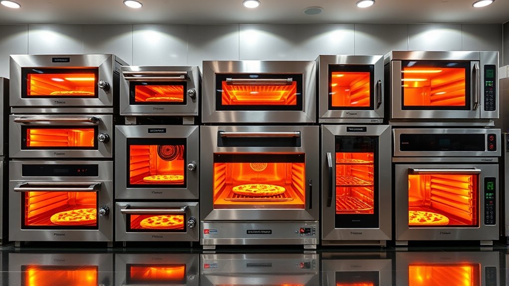 top high temp pizza ovens