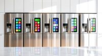 top touchscreen smart refrigerators