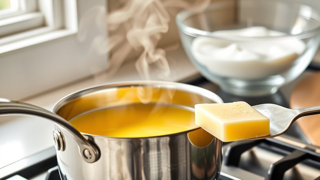 transform butter into clarified butter
