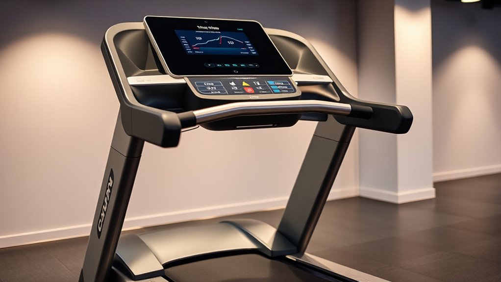 treadmill features and options