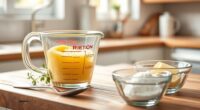 use standard measuring cups