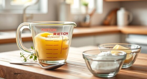 use standard measuring cups