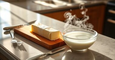 warm butter gradually safely