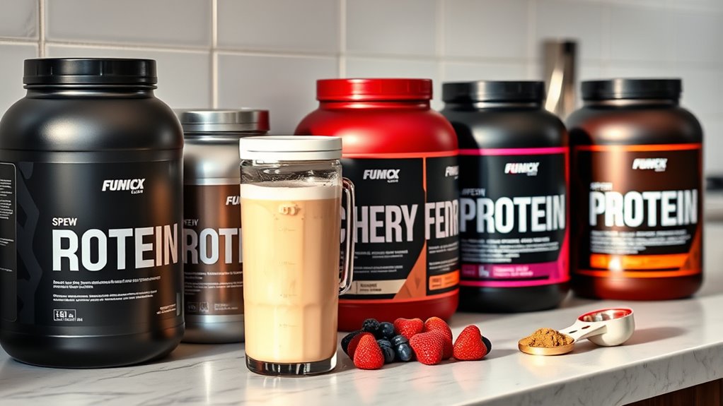 choose high quality low sugar protein