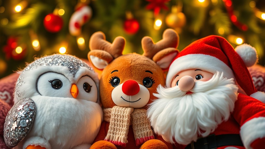 choosing perfect holiday plush