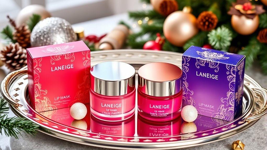 festive lip mask sets