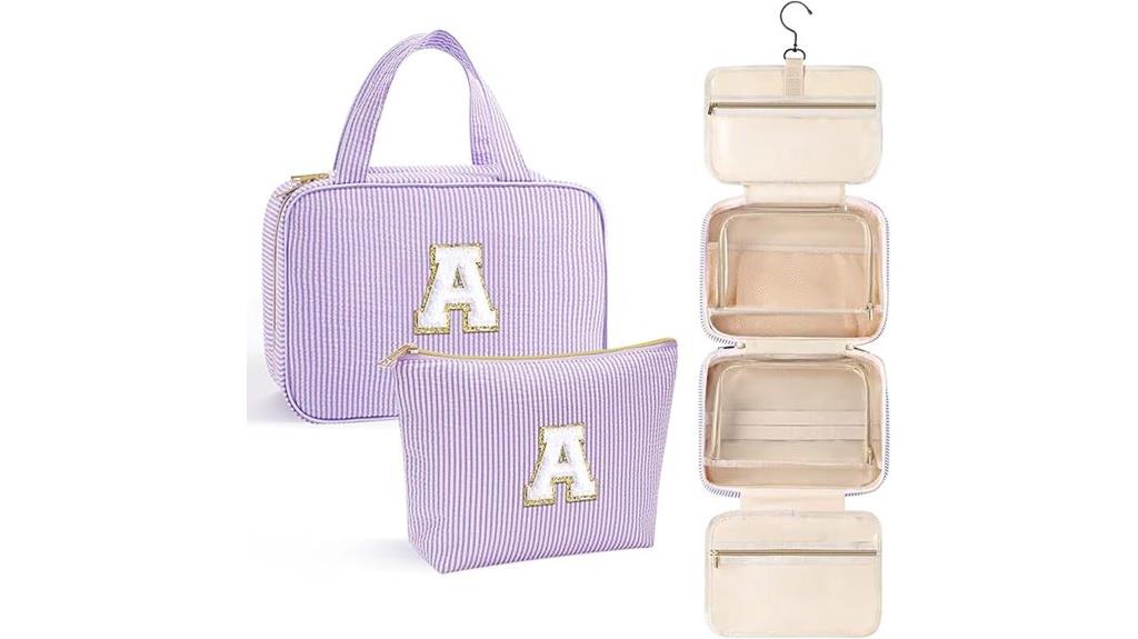 festive women s travel toiletry bag