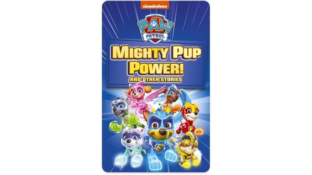 kids paw patrol audio card