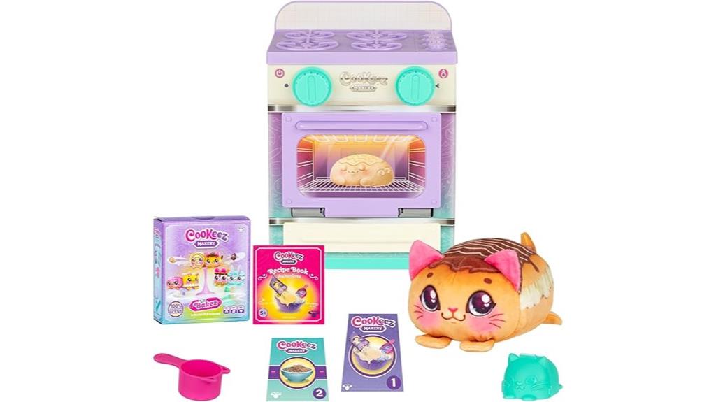 mini baking and plush set