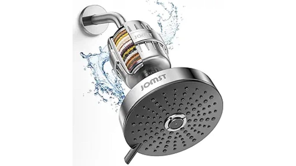 multi gear filtration shower head