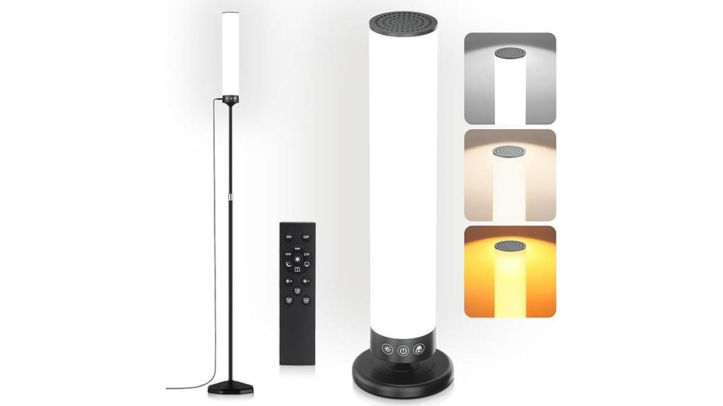 remote controlled adjustable lamp