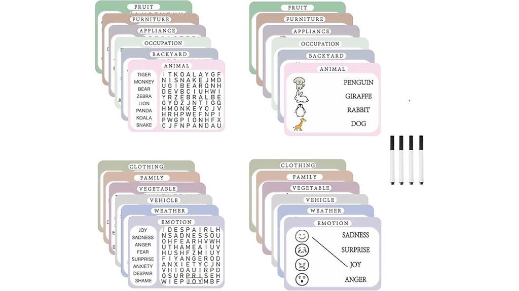 reusable dementia word search cards