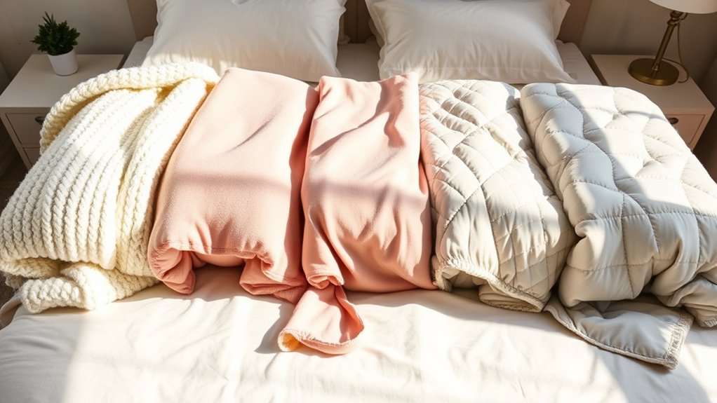 top anxiety relief weighted blankets