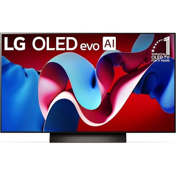 LG 48-Inch OLED evo C4 Smart TV with Alexa