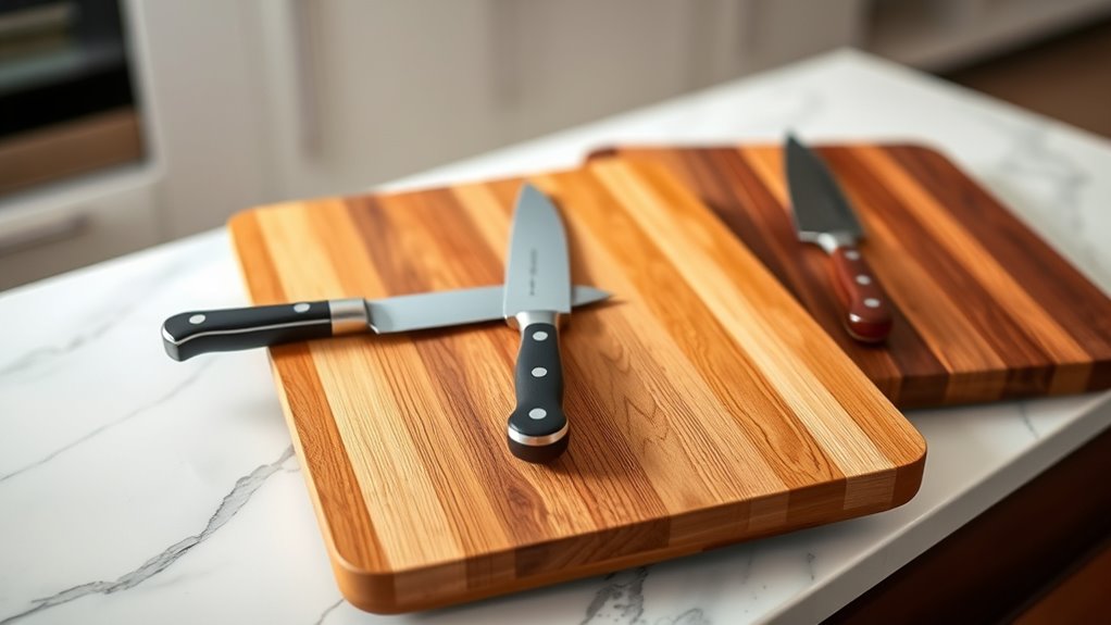 choosing durable smooth knife friendly wooden cutting boards