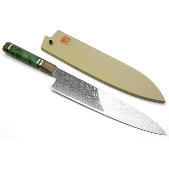 Yoshihiro Damascus SG2 Gyuto Chef's Knife (9.5”)
