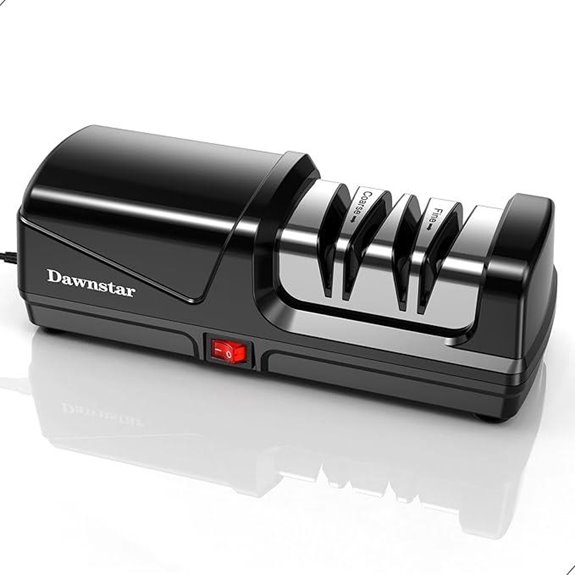 Diamond Electric Knife Sharpener with Dust Collection