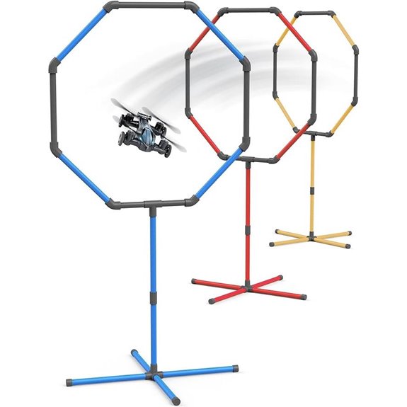 Galvanox Drone Obstacle Course Kit with 3 Hoops