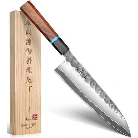 KAWAHIRO Japanese Chef Knife 210mm Gift Box