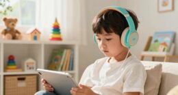 kid safe volume headphones