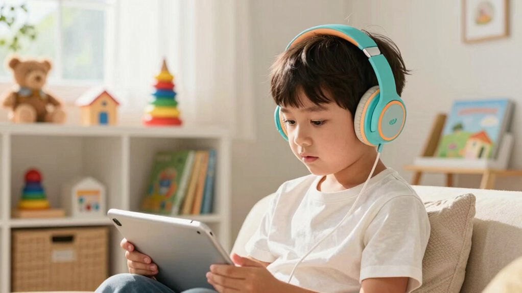 kid safe volume headphones