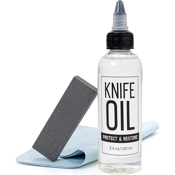 Knife Rust Remover Oil Kit for Blade Maintenance