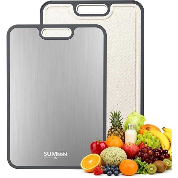 Titanium Double-Sided Cutting Board Food Grade Large Size