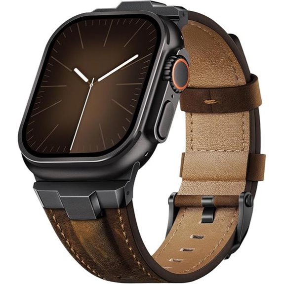 Leather Watch Band for Apple Watch Ultra Series