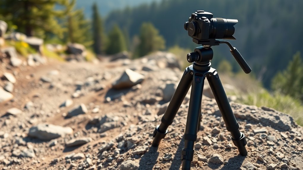 lightweight adjustable stable tripod