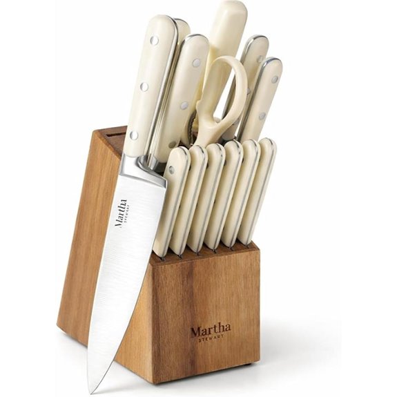 Martha Stewart Eastwalk 14-Piece Kitchen Knife Set