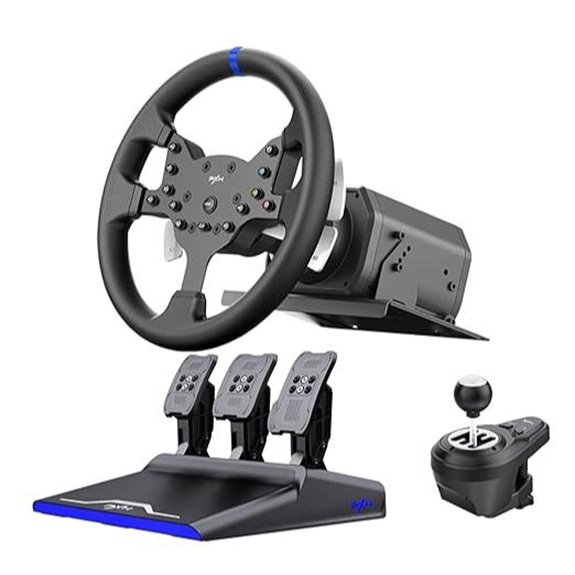 PXN-V99 Racing Wheel with Force Feedback and Pedal