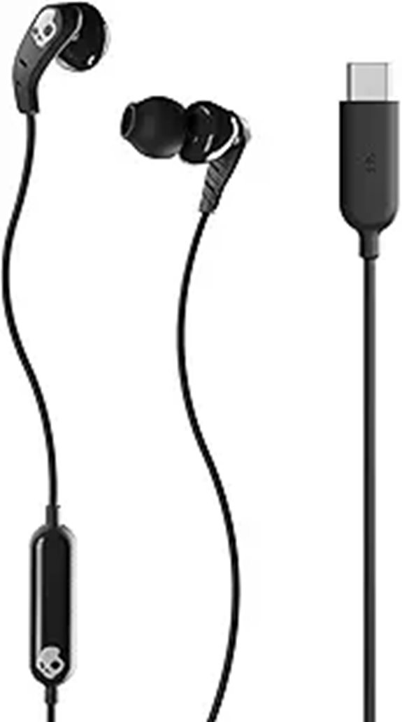 Skullcandy USB-C Earbuds with Microphone and Fit