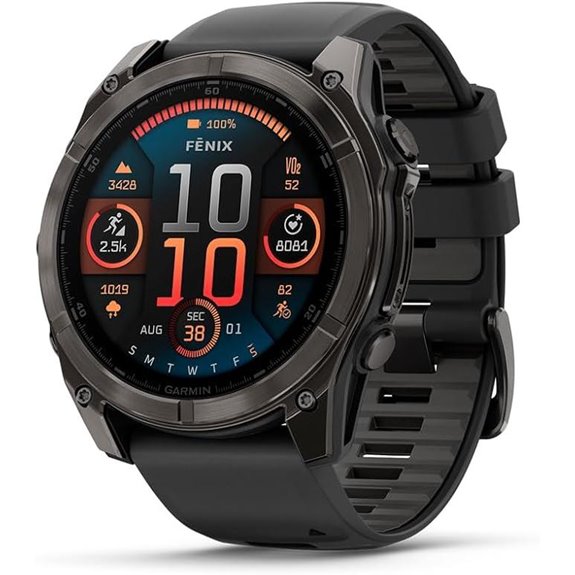 Garmin fēnix® 8 AMOLED Titanium Multisport GPS Watch