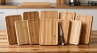 top bamboo knife boards