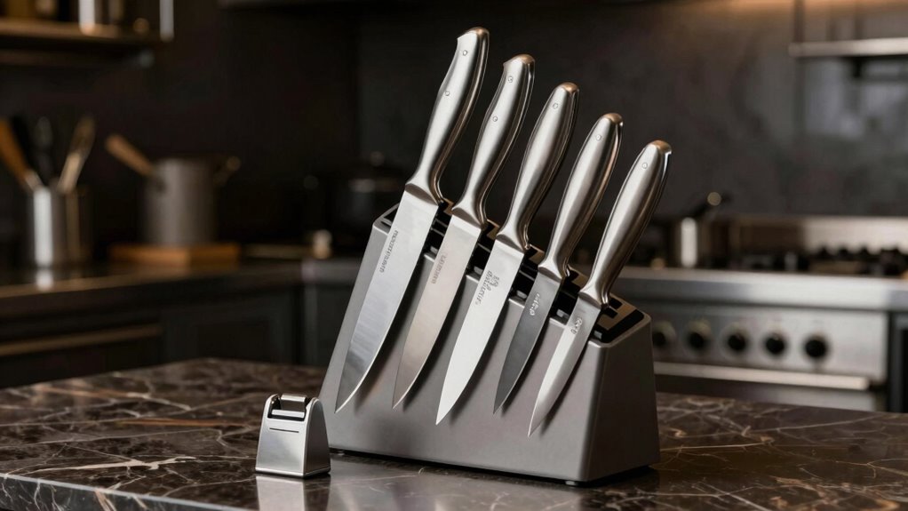 top knife sets with sharpener