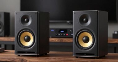 top powered bookshelf speakers
