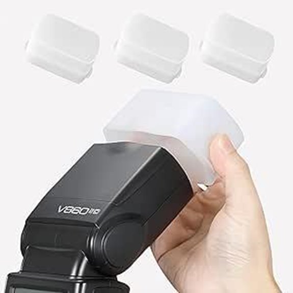 Flash Diffuser 3-Pack for Speedlight and Godox