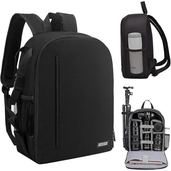 CADeN Waterproof Camera Backpack for DSLR/Mirrorless