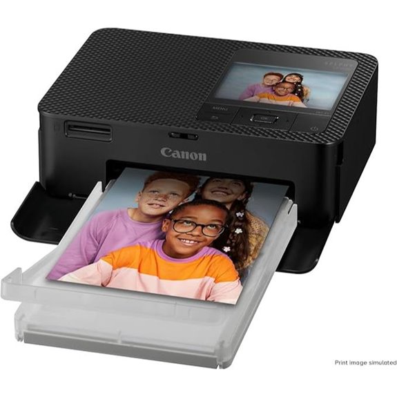Canon Selphy CP1500 Wireless Compact Photo Printer (Black)