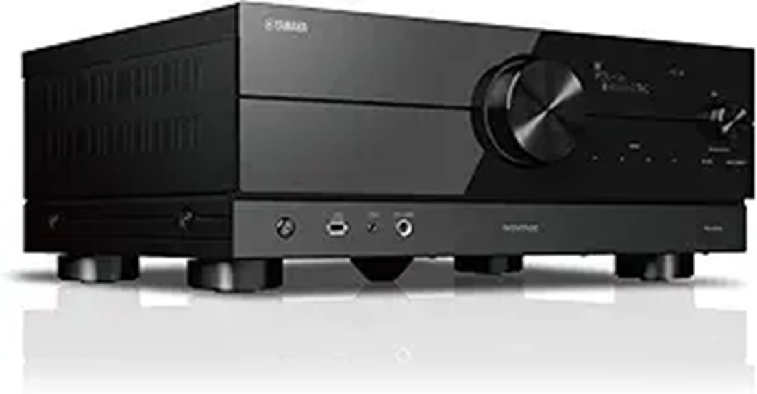 Yamaha RX-A2A 7.2-Channel AV Receiver with 8K
