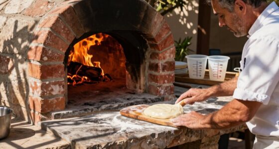adjust dough hydration outdoors