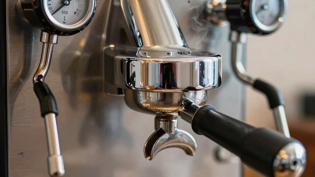 adjust pressure for perfect extraction