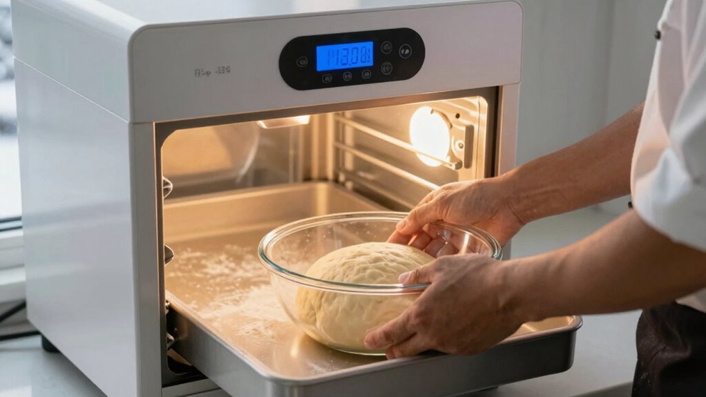 adjust proofing temperature and humidity