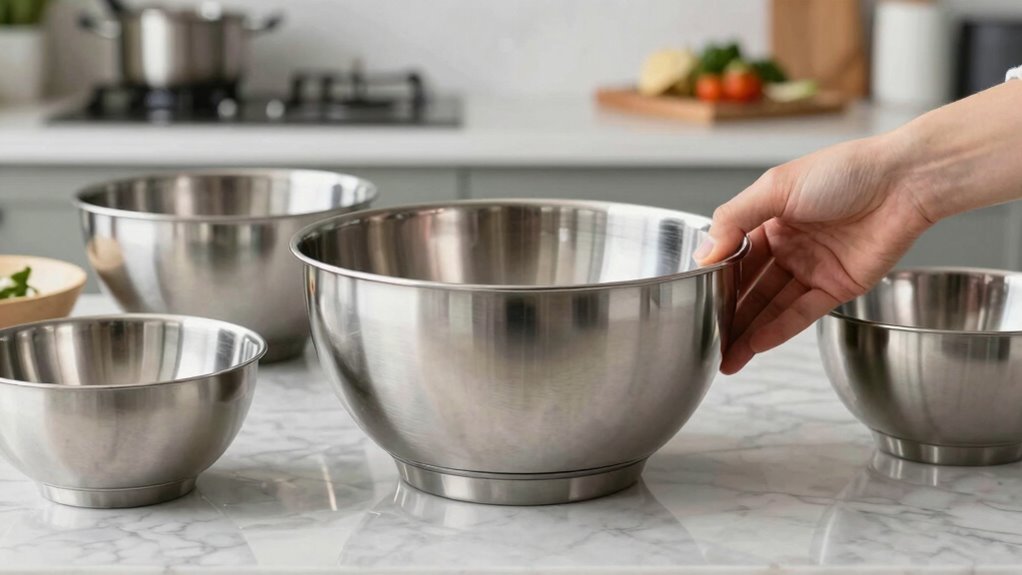 choose appropriate bowl size