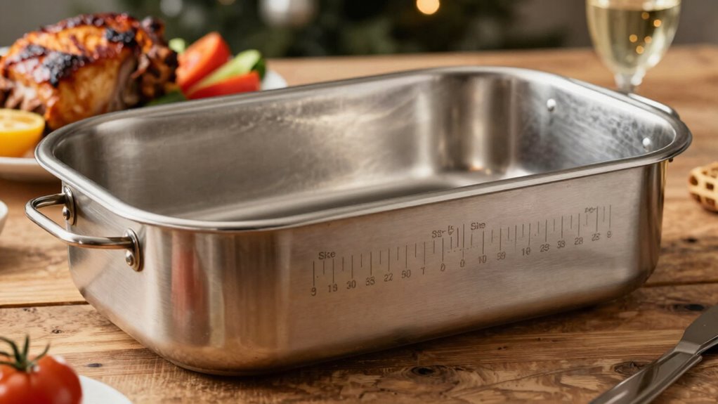 choose pan size and material