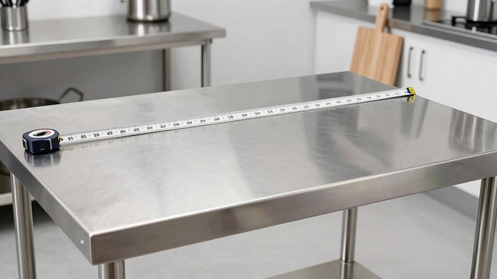 choose proper kitchen prep table